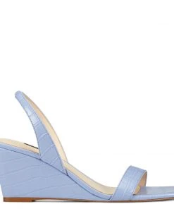 Nine West Weave Got You Kalia Wedge Slingback Sandals