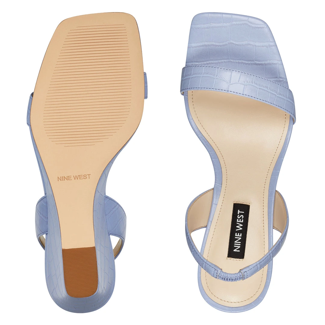 Nine West Weave Got You Kalia Wedge Slingback Sandals 8 Nine West Weave Got You Kalia Wedge Slingback Sandals