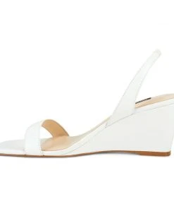 Nine West Weave Got You Kalia Wedge Slingback Sandals