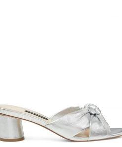 Nine West Metallic Mindset Kayla Slide Sandals