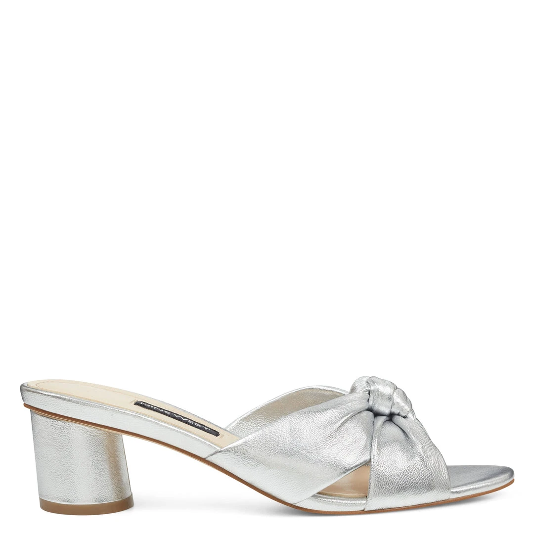 Nine West Metallic Mindset Kayla Slide Sandals 3 Nine West Metallic Mindset Kayla Slide Sandals