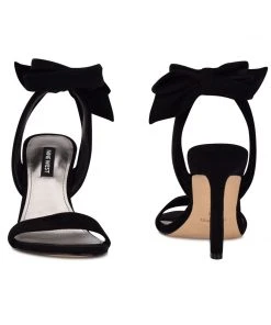 Nine West Kelsie Ankle Wrap Heeled Sandals 10 Nine West Kelsie Ankle Wrap Heeled Sandals