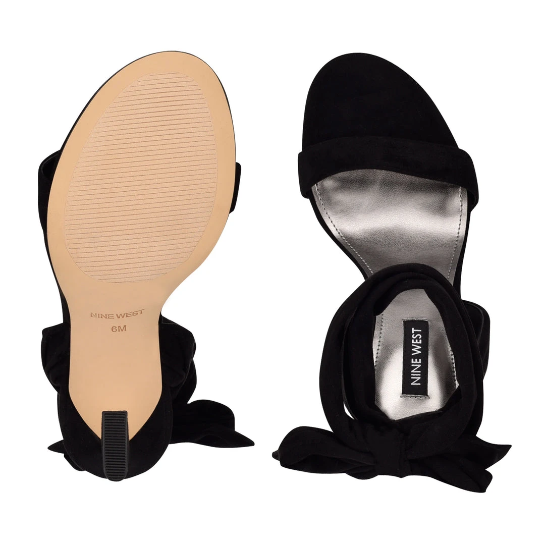 Nine West Kelsie Ankle Wrap Heeled Sandals 7 Nine West Kelsie Ankle Wrap Heeled Sandals