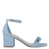 Nine West Kimba Ankle Strap Block Heel Sandals