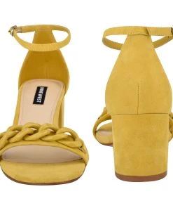 Nine West Kimba Ankle Strap Block Heel Sandals 10 Nine West Kimba Ankle Strap Block Heel Sandals