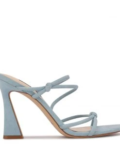 Nine West Kims Heeled Slide Sandals