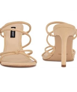 Nine West Y2K Revival Kims Heeled Slide Sandals 10 Nine West Y2K Revival Kims Heeled Slide Sandals