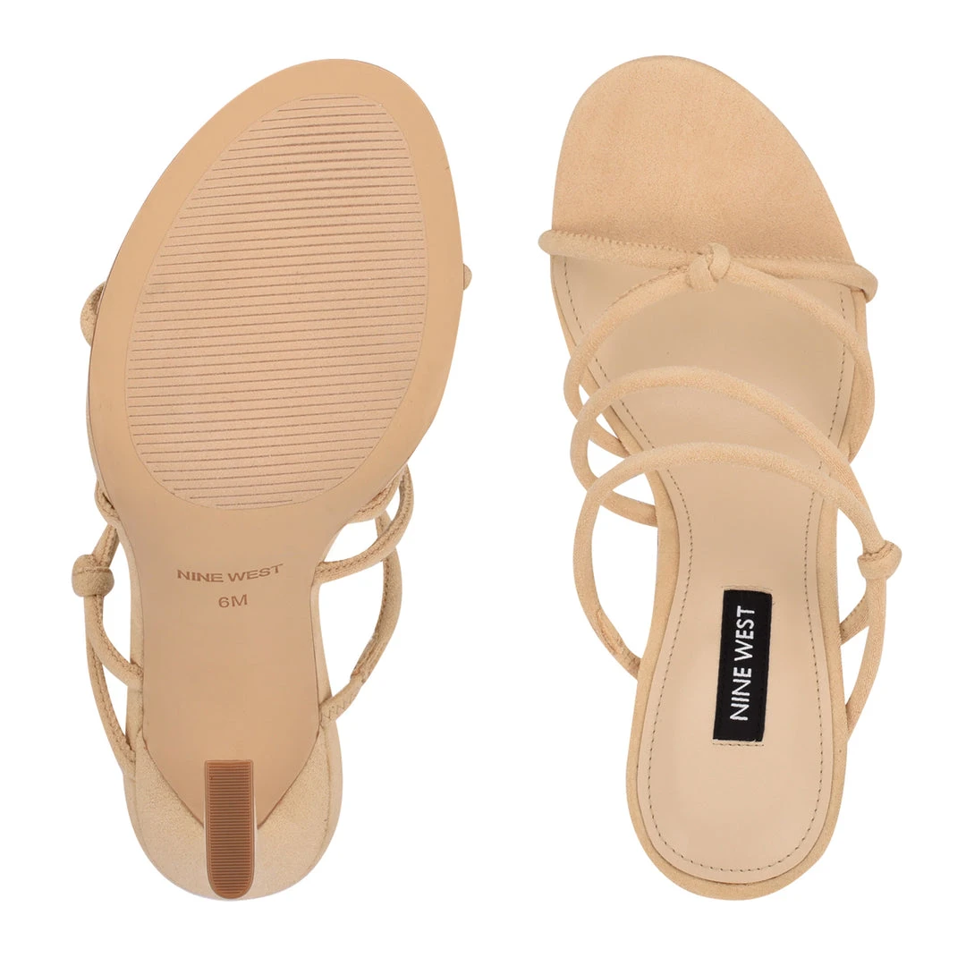 Nine West Y2K Revival Kims Heeled Slide Sandals 7 Nine West Y2K Revival Kims Heeled Slide Sandals