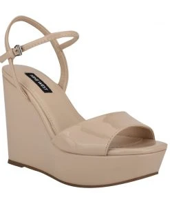 Nine West Kinda Platform Ankle Strap Sandals
