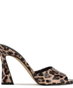 Nine West Kool Heeled Slide Sandals