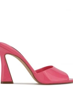 Nine West Kool Heeled Slide Sandals