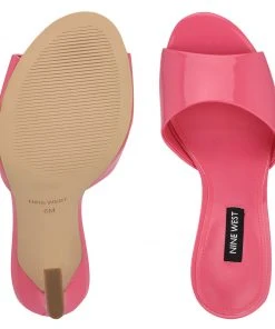 Nine West Kool Heeled Slide Sandals