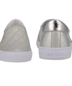 Nine West Metallic Mindset Lala Slip On Sneakers