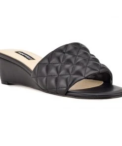 Nine West Lancie Wedge Sandals Weave Got You