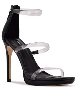 Nine West Y2K Revival Leah Heeled Sandals
