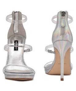 Nine West Y2K Revival Leah Heeled Sandals