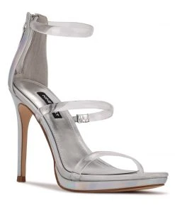 Nine West Y2K Revival Leah Heeled Sandals