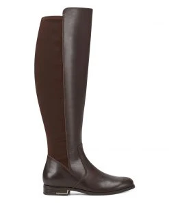 Nine West Levi Wide Calf Stretch Back Boots