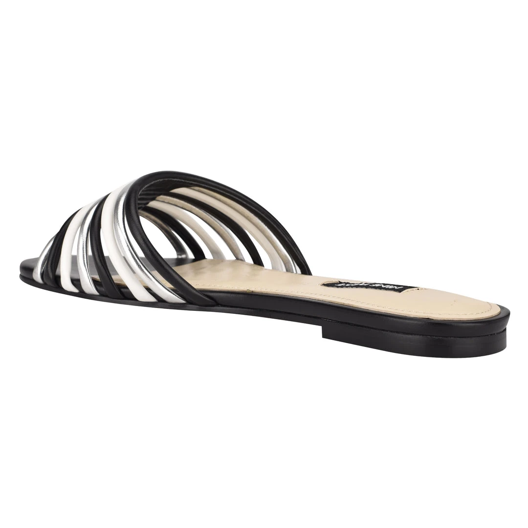 Nine West Links Flat Slide Sandals Metallic Mindset 5 Nine West Links Flat Slide Sandals Metallic Mindset