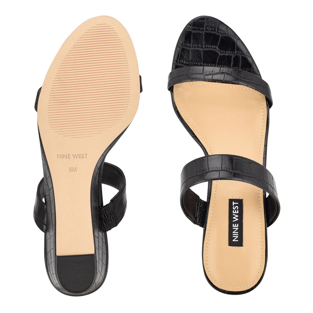 Nine West Weave Got You Linna Wedge Sandals 7 Nine West Weave Got You Linna Wedge Sandals