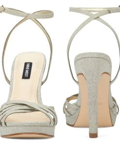 Nine West Lorelle Strappy Dress Sandals 12 Nine West Lorelle Strappy Dress Sandals