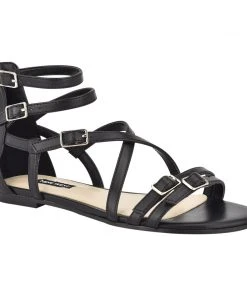 Nine West Lorna Casual Sandals Flats 9 Nine West Lorna Casual Sandals Flats