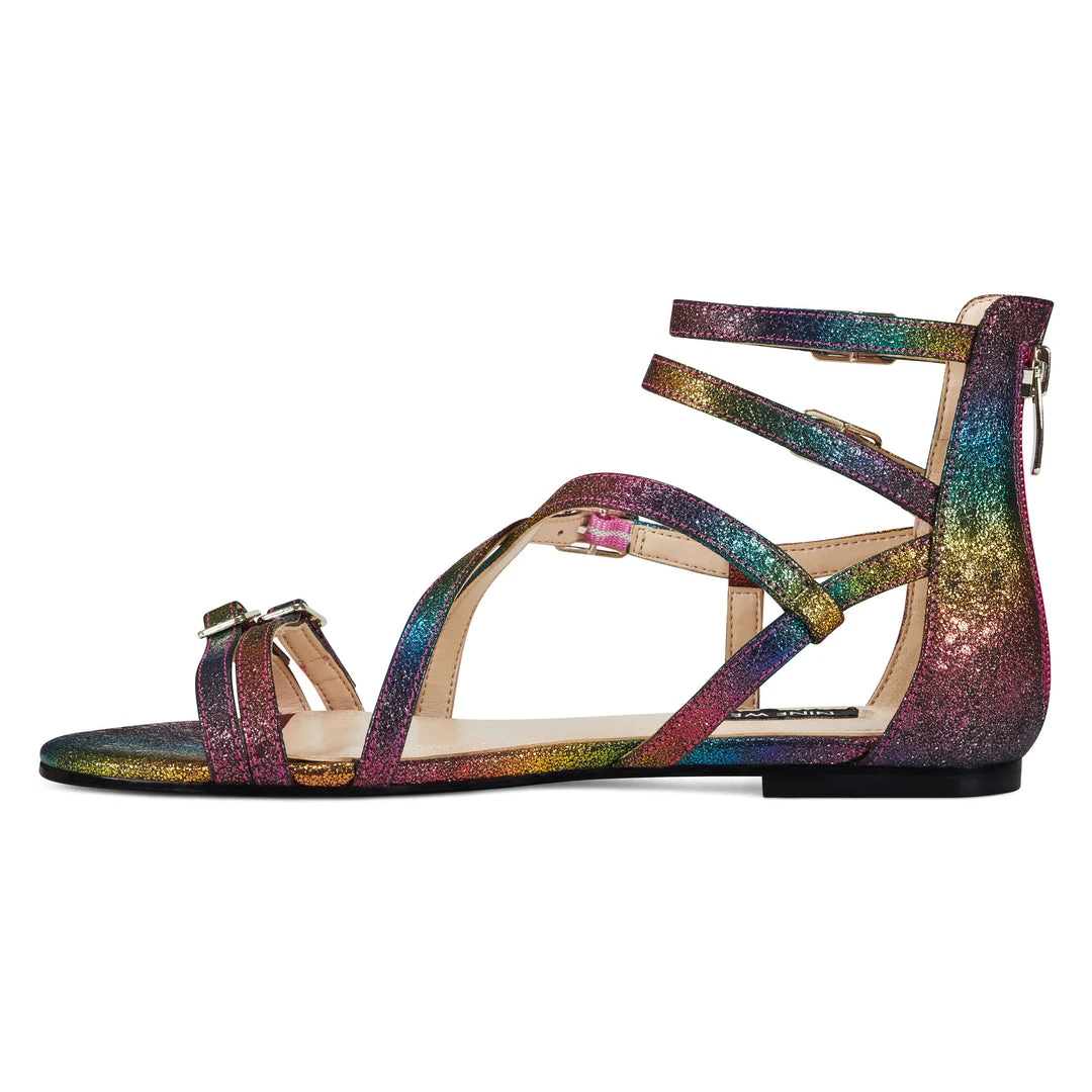 Nine West Lorna Casual Sandals 6 Nine West Lorna Casual Sandals