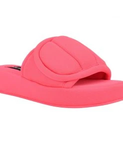 Nine West High Impact Platforms Lounge Platform Slide Sandals 8 Nine West High Impact Platforms Lounge Platform Slide Sandals