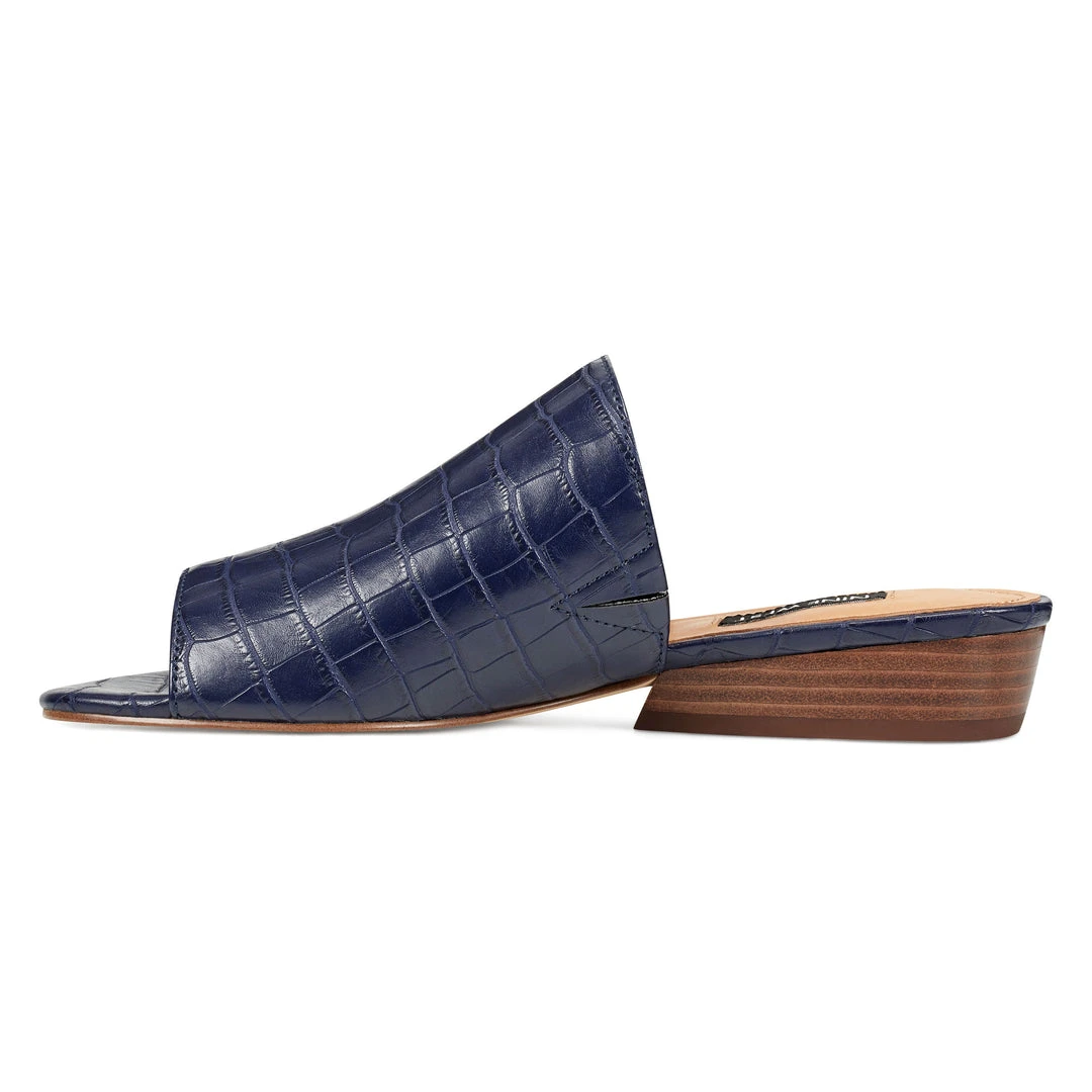 Nine West Lynneah Slide Sandals 6 Nine West Lynneah Slide Sandals