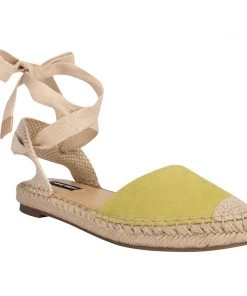 Nine West Lace It Up Mage Flat Ankle Wrap Espadrille Sandal 8 Nine West Lace It Up Mage Flat Ankle Wrap Espadrille Sandal