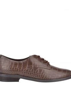 Nine West Flats Maia Lace Up Oxfords