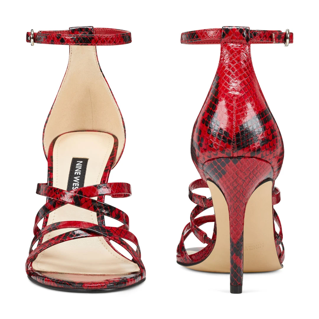 Nine West Heels Malina Heel Sandals 7 Nine West Heels Malina Heel Sandals