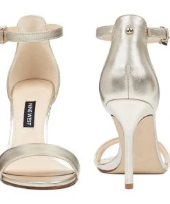 Nine West Mana Ankle Strap Sandals Metallic Mindset 12 Nine West Mana Ankle Strap Sandals Metallic Mindset
