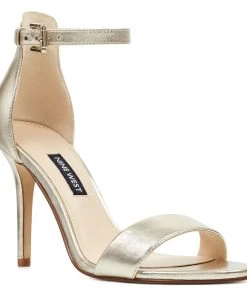 Nine West Mana Ankle Strap Sandals Metallic Mindset 9 Nine West Mana Ankle Strap Sandals Metallic Mindset