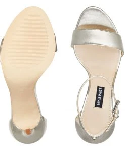 Nine West Mana Ankle Strap Sandals Metallic Mindset 13 Nine West Mana Ankle Strap Sandals Metallic Mindset
