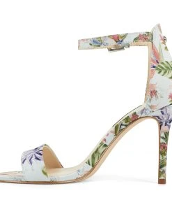 Nine West Heels Mana Ankle Strap Sandals 11 Nine West Heels Mana Ankle Strap Sandals