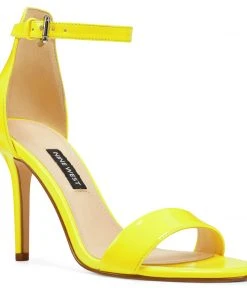 Nine West Heels Mana Ankle Strap Sandals