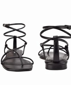 Nine West Mandie Strappy Flat Sandals
