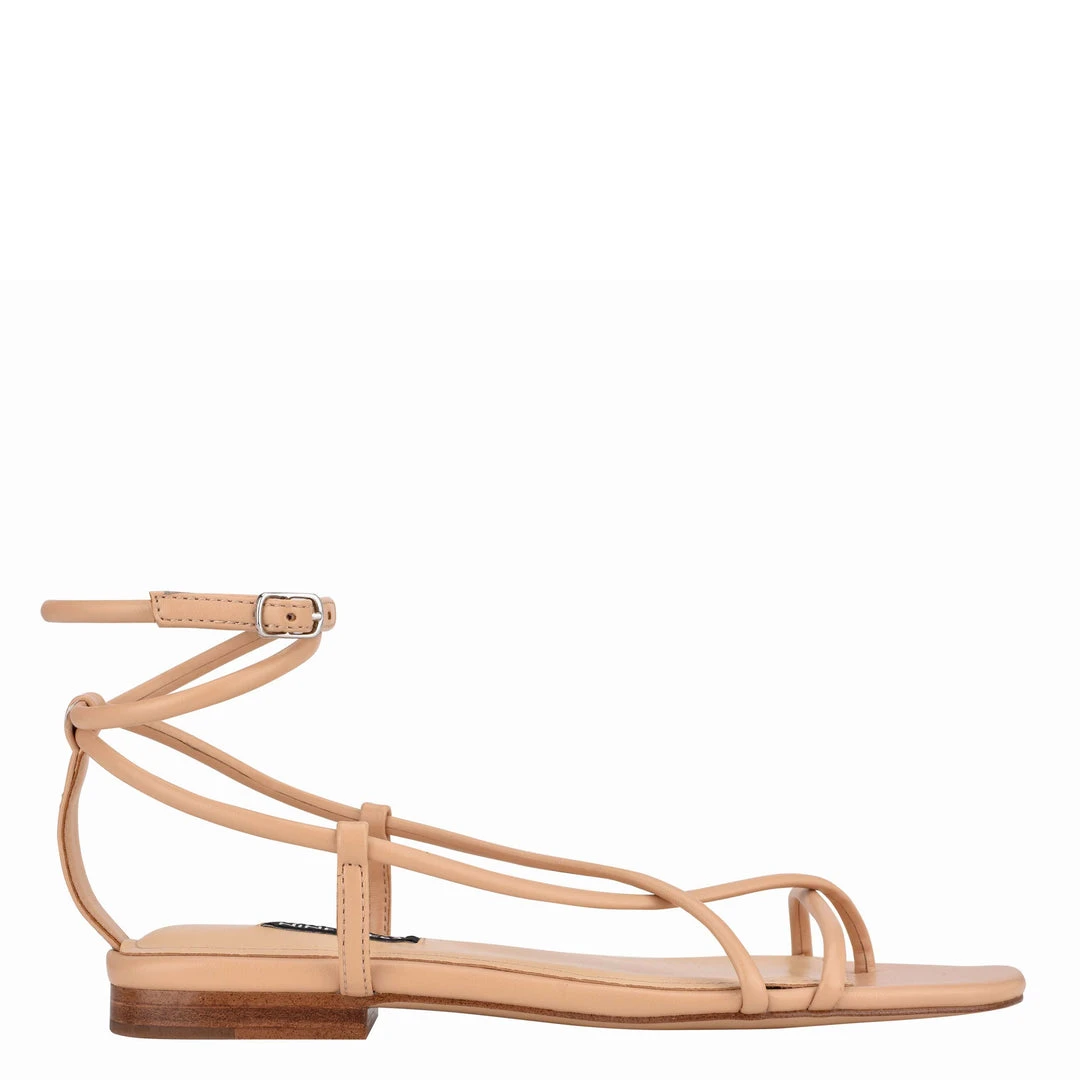 Nine West Mandie Strappy Flat Sandals 3 Nine West Mandie Strappy Flat Sandals