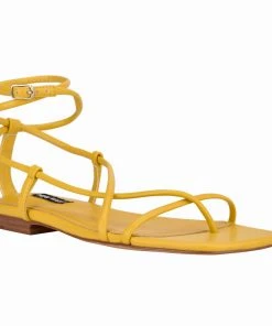 Nine West Mandie Strappy Flat Sandals
