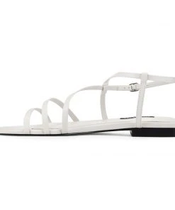 Nine West Mani Strappy Flat Sandals Flats