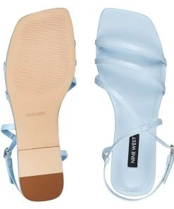 Nine West Mani Strappy Flat Sandals Flats 13 Nine West Mani Strappy Flat Sandals Flats