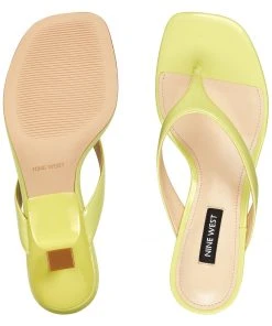 Nine West Manold Heeled Thong Sandals Heels