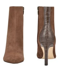 Nine West Marbel Pointy Toe Booties Color Pop