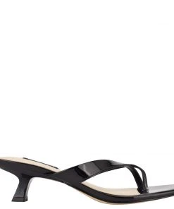 Nine West Heel Appeal Marigol Heeled Thong Sandals