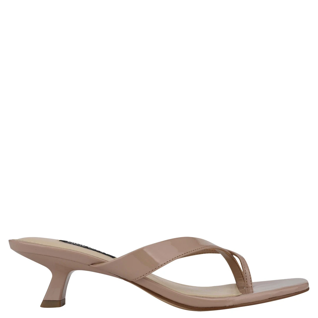 Nine West Marigol Heeled Thong Sandals 3 Nine West Marigol Heeled Thong Sandals