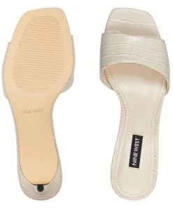 Nine West Marina Heeled Slide Sandals 13 Nine West Marina Heeled Slide Sandals