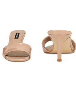 Nine West Heel Appeal Marina Heeled Slide Sandals