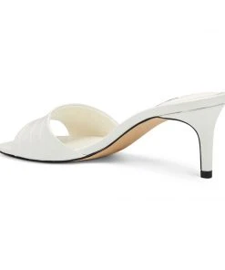 Nine West Marina Heeled Slide Sandals 10 Nine West Marina Heeled Slide Sandals