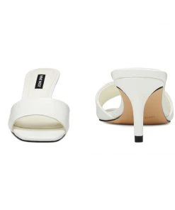 Nine West Marina Heeled Slide Sandals 12 Nine West Marina Heeled Slide Sandals